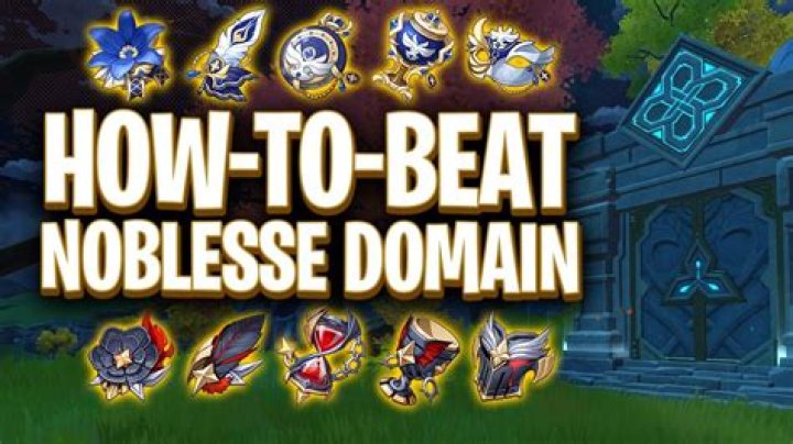 What enemies are in noblesse domain?
