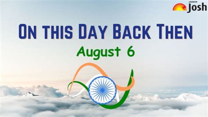 What Happened On August 6th?