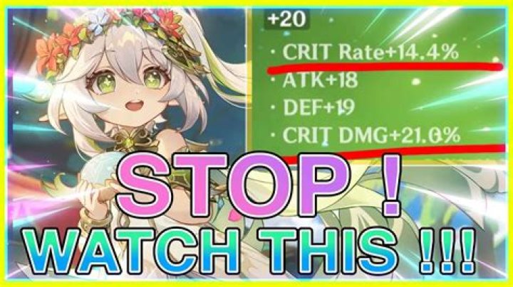 What is a good crit rate Genshin impact?