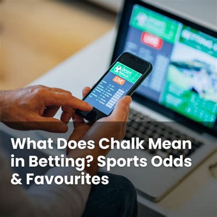 What is chalk in sports betting?