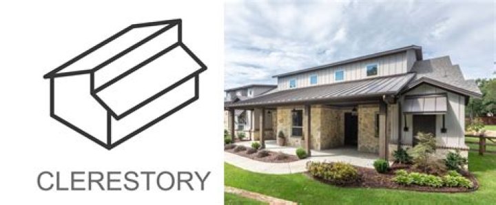 What is clerestory roof?