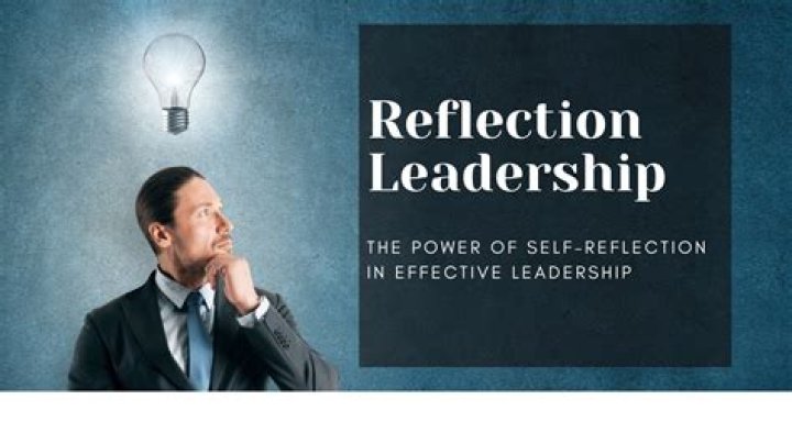 What is meant by self reflection?