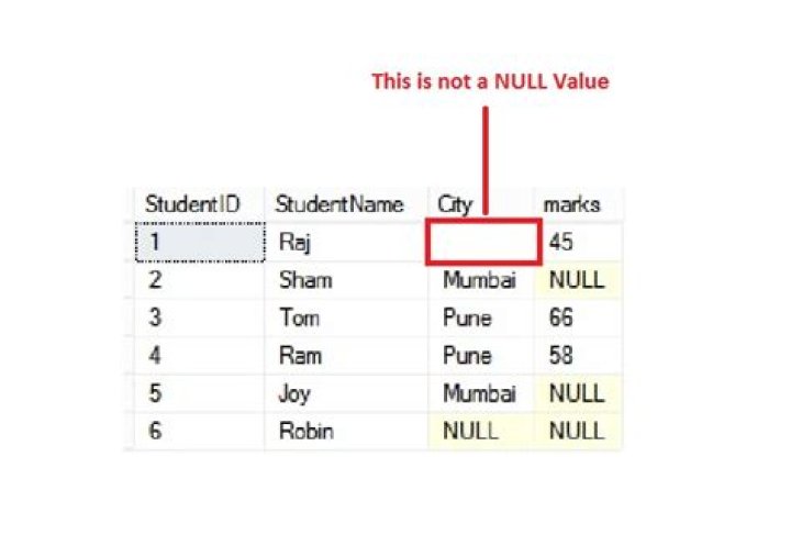 What is NULL value?
