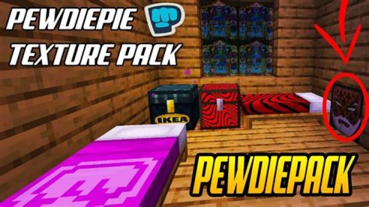 What is Pewdiepie’s texture pack?