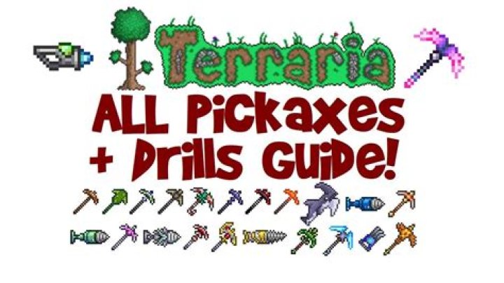 What is the best pickaxe in Terraria?