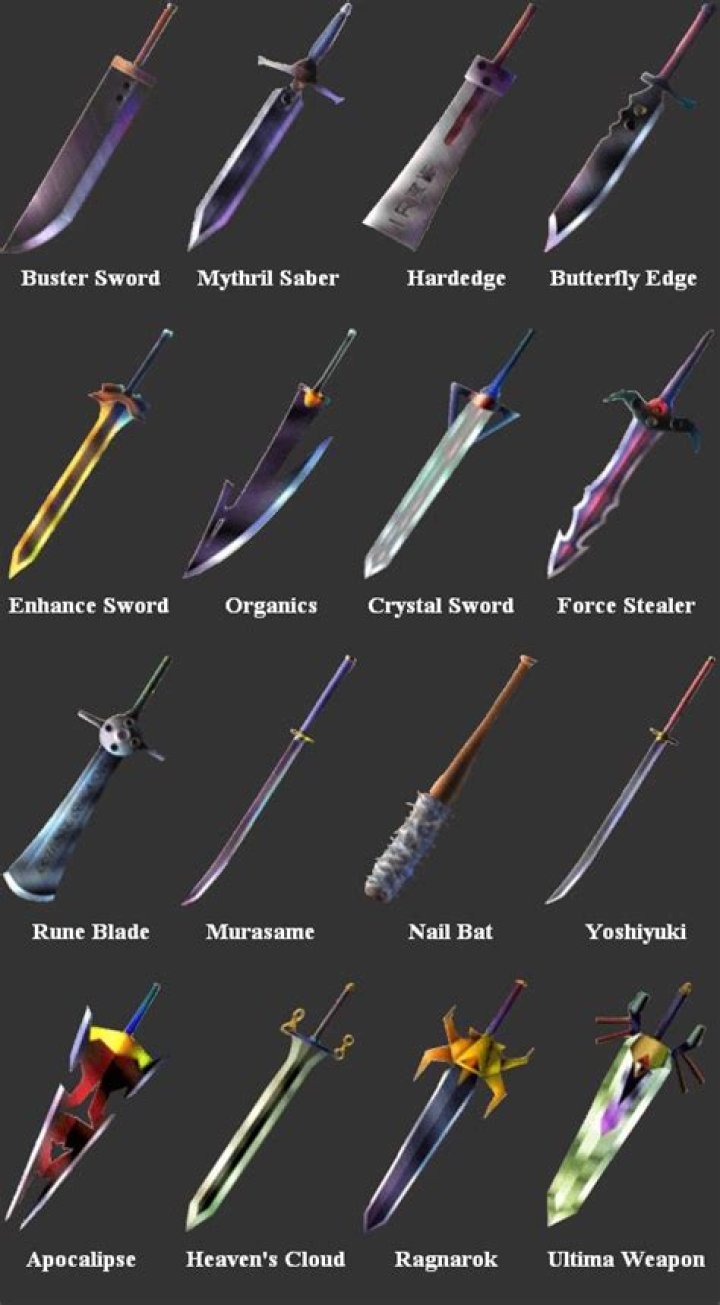 What is the best sword in ff7?