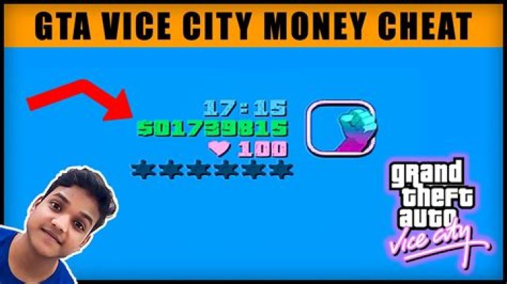 What is the cheat for money in GTA Vice City?
