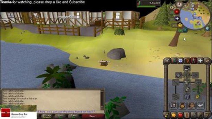 What is the fastest way to catch a lobster in Osrs?