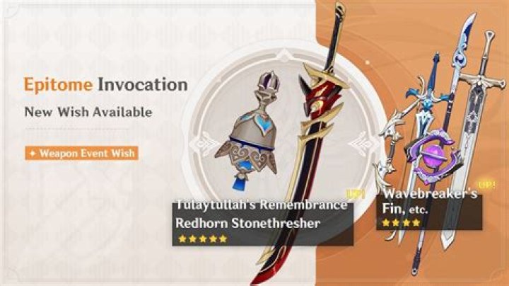 What is the next weapon banner in Genshin Impact?
