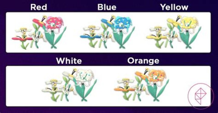 What is the rarest Flabebe color?