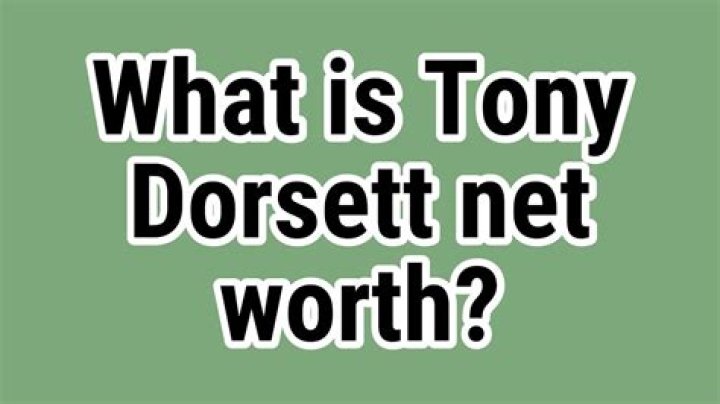 What Is Tony Dorsett Net Worth