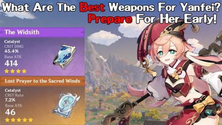 What is Yanfei’s best weapon?
