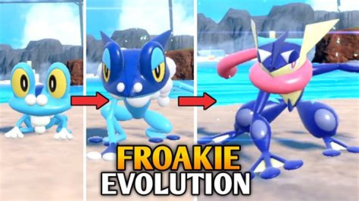 What LVL does Froakie evolve?