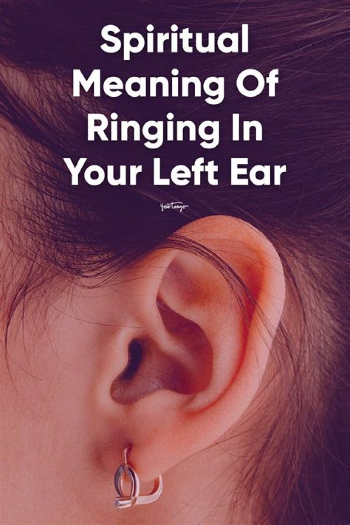What Ringing In Your Left Ear Means Spiritually
