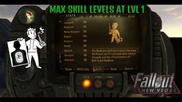 What’s the max level in Fallout: New Vegas?