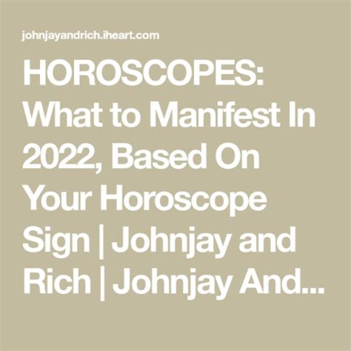 What to Manifest In 2022, Based on Your Zodiac Sign