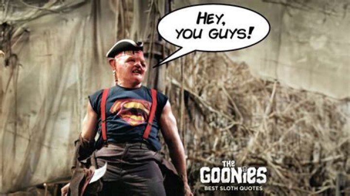 What Was Wrong with Goonies Sloth in the Goonies?