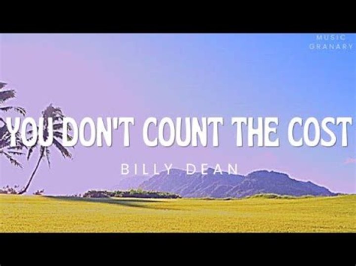 When It Comes to Love, “You Don’t Count the Cost”