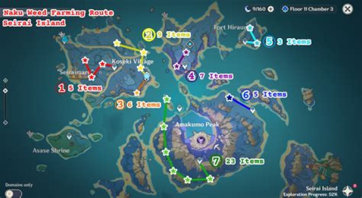 Where can you find NAKU weed in Genshin impact?