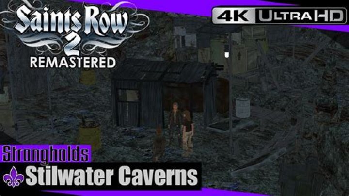 Where is the underground caverns in Saints Row 2?