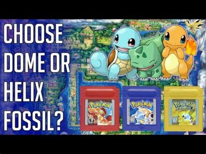 Which fossil is better Pokemon Yellow?