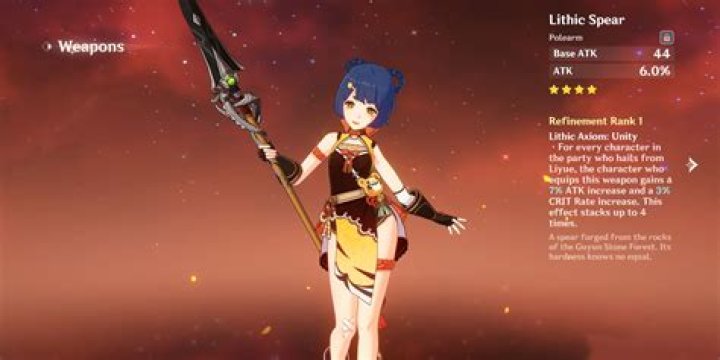 Which spear is better for xiangling?