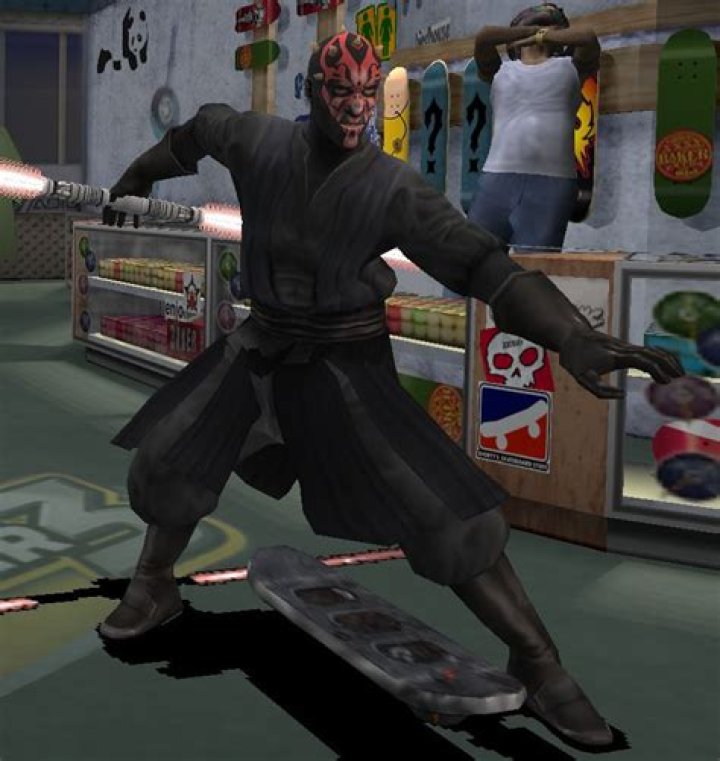 Which Tony Hawk has Darth Maul?