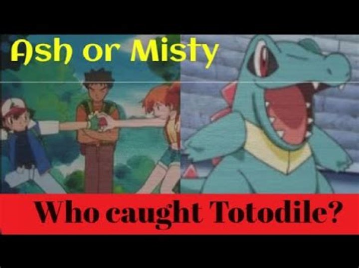 Who actually caught Totodile?