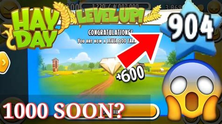 Who has the highest level in hay day?