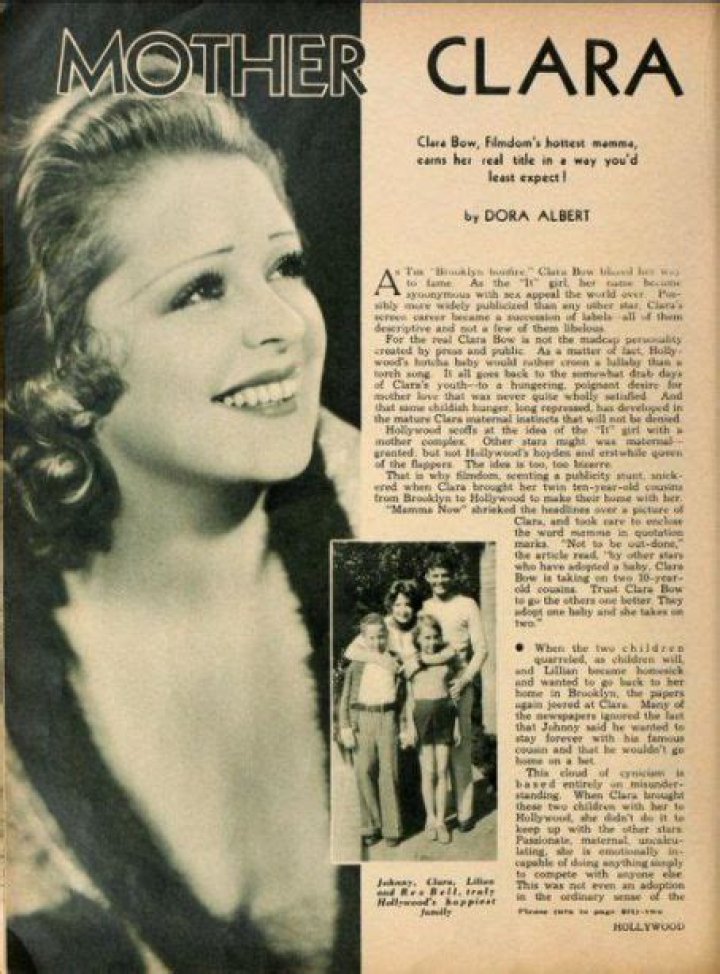 Who is Clara Bow dating? Clara Bow boyfriend, husband