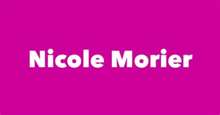Who is Nicole Morier dating? Nicole Morier partner, spouse
