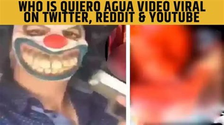 Who Is Quiero Agua? Check Viral Video On Twitter & Reddit