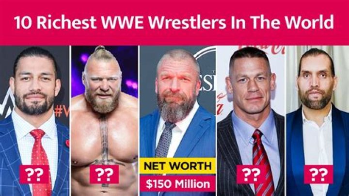 Who is the richest wrestler?
