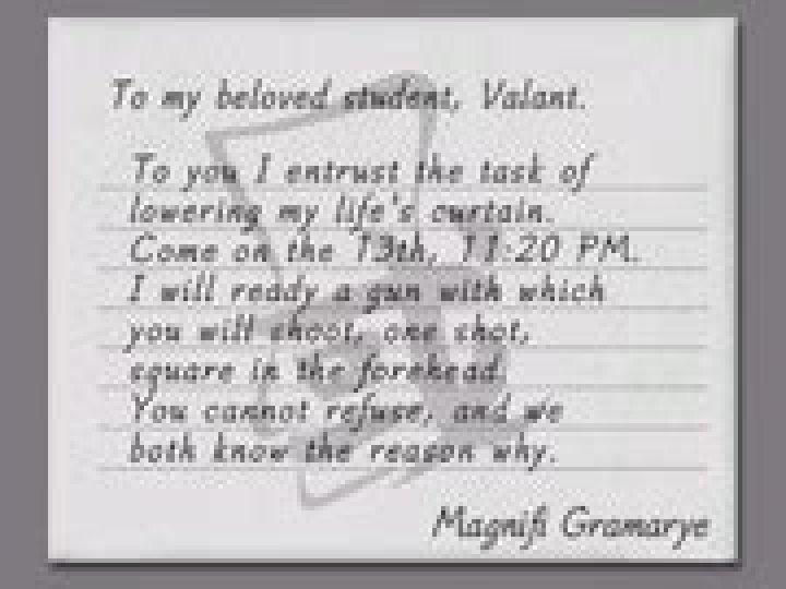 Who killed Magnifi gramarye?