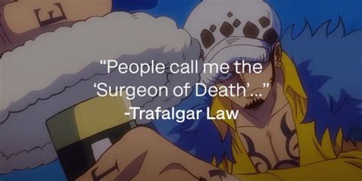 Who killed Trafalgar law?