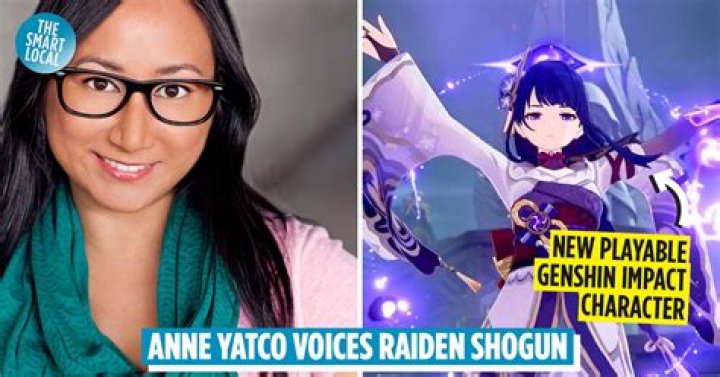 Who voices the Raiden Shogun?