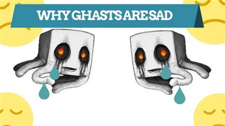 Why are Ghasts depressed?