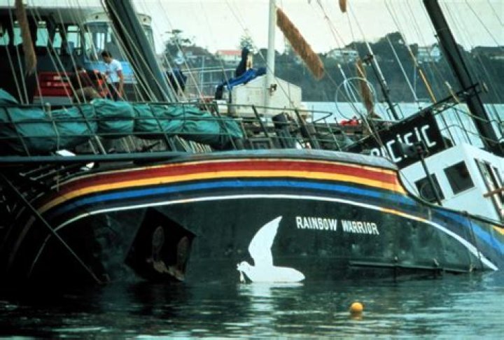 why did French agents bomb Greenpeace’s Rainbow Warrior?