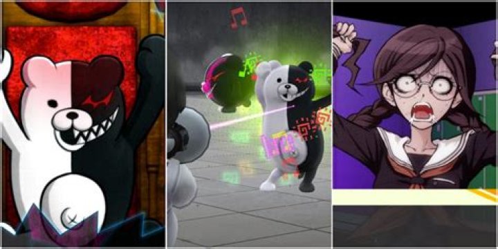 Why is Danganronpa blood pink?