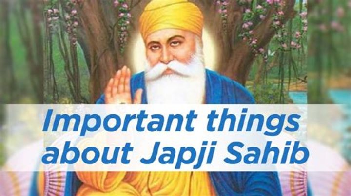 Why is Japji Sahib important?