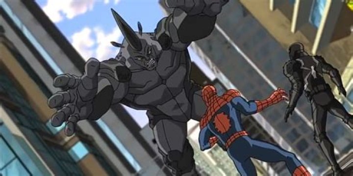 Why is Rhino so big Spiderman?