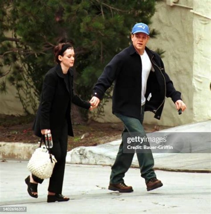 Winona Ryder and Matt Damon