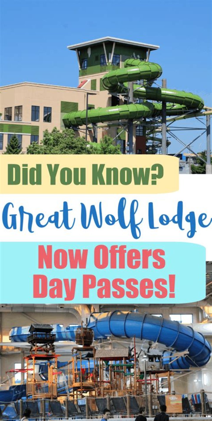 Winter Fun: Save 15% on Great Wolf Lodge Day Passes