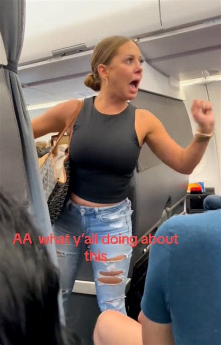 Woman Has A Plane Meltdown Over Passenger Who Is Not Real