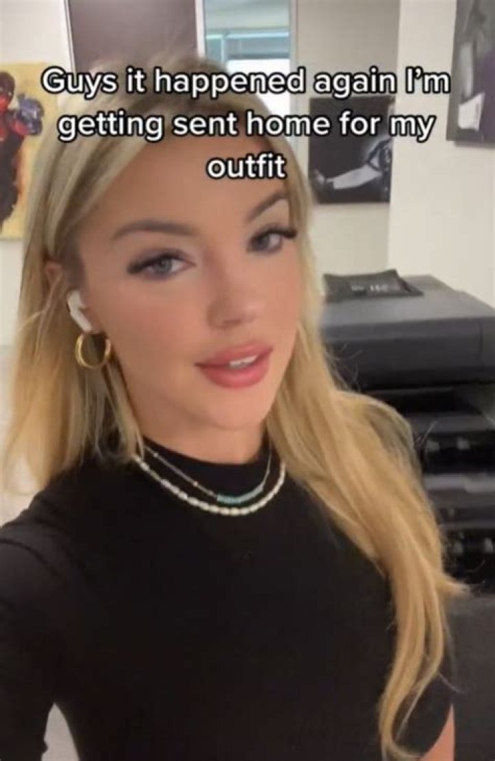 Woman Sent Her Home Over Her Work Outfits Because They're Jealous