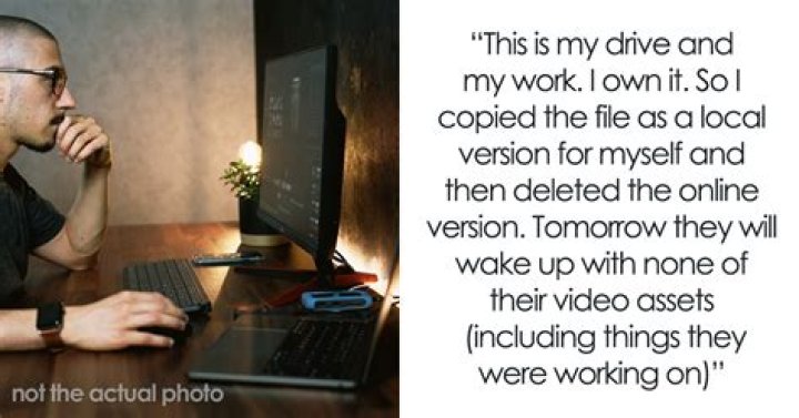 Worker Finds Out That Company That Fired Him Is Still Using His Intellectual Property
