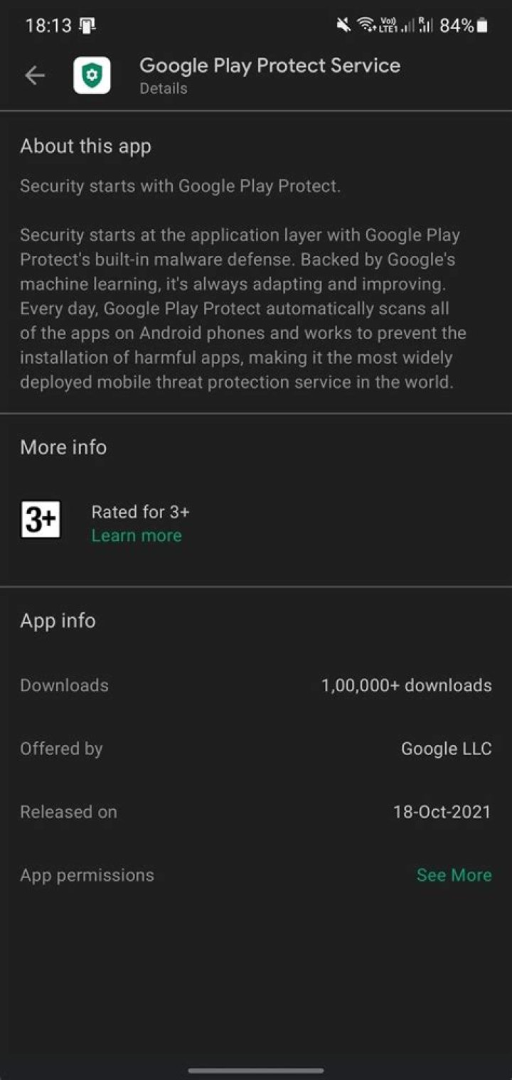 You can now download Google Play Protect as a standalone app