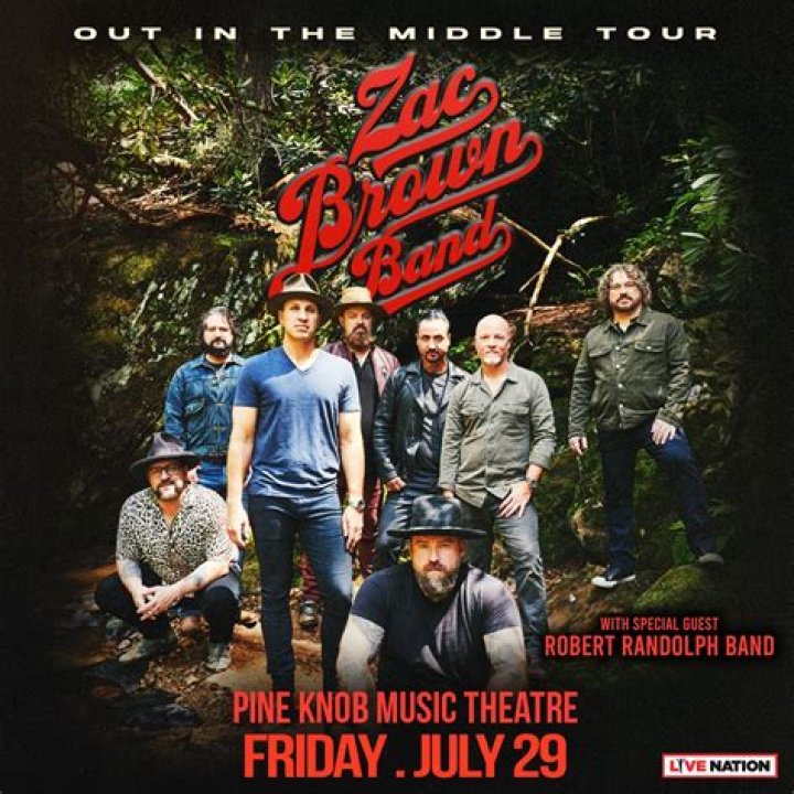 Zac Brown Band Announce 2022 Out in the Middle Tour Dates