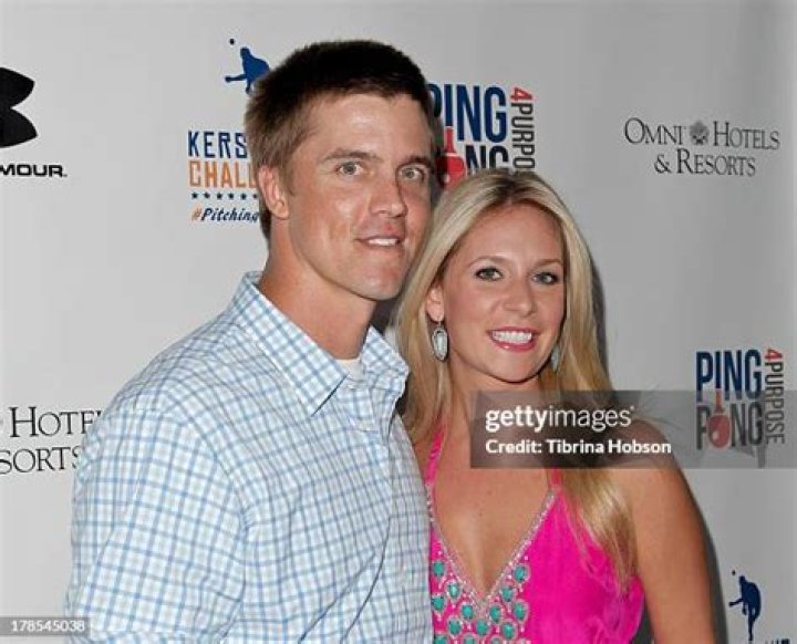 Zack Greinke and Emily Kuchar