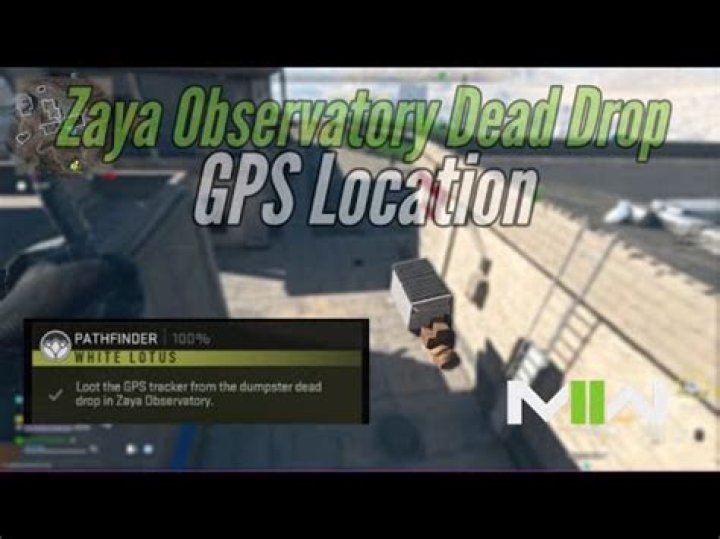 Zaya Observatory Dead Drop Location, DMZ Pathfinder